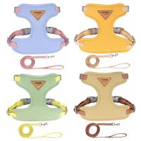 Conjunto de Correa de arnés para cachorros Correa de pecho transpirable para perros y gatos - details 14