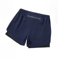 Pantalones cortos para correr para mujer, 2 en 1, 3 pulgadas, para gimnasio, paquete de 3 - details 1