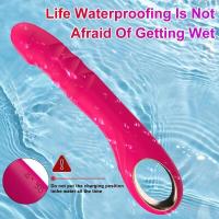 Empaque privado SEXY Dildo Vibrador G pot Estimulador Anal Clitorial con 10 Modos de Vibración de Empuje Juguete Sexual para Adultos para Parejas. - details 9