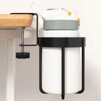Portavasos con Clip 2 en 1, resistente al agua, a prueba de óxido, estante para tazas de escritorio, soporte de almacenamiento colgante para tazas, botellas de agua - details 4