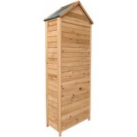 Armario Multiusos para Jardín 40x75x90 cm en Madera con 2 Capas de Pintura Impermeable |   Patas y Suelo - details 12