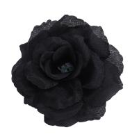 Flor de seda Artificial Rosa Negra para fiesta, boda, casa, oficina, decoración de jardín, bricolaje, 20 piezas - details 5