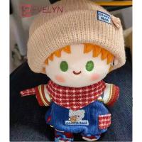 Evelyn-gorro de punto de 10cm, bufanda roja, pantalones con correa, conjunto de ropa para muñeca, regalo de cumpleaños exquisito, amor y espacio profundo, Genshin Impact - details 3
