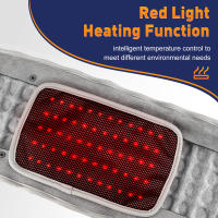 Masajeador Eléctrico para Alivio del Dolor de Espalda - Luces Rojas, Calor, Vibración, Soporte de Cintura, Estilo Alfombrilla - Ideal para Adelgazamiento del Cuerpo - details 3