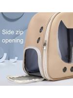 Mochila de Viaje Portátil para Mascotas Pet One Bolsa de Llevamiento Transparente y Respirable para Gatos y Perros Pequeños Equipo de Mascotas al Aire Libre - details 5