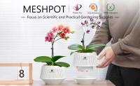 Redes de orquídeas con agujeros, bandejas de té, replantación de plantas, ETA para jardines con buena drenaje interior y exterior. - details 0
