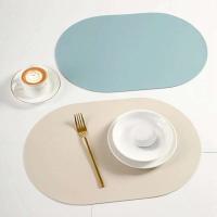 Mantel de Mesa de Cuero de Color Sólido Resistente al Calor, Impermeable, Antideslizante - details 8