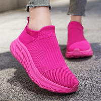 Taburete ultraligero tejido para mujer, zapatos deportivos ultraligeros de gran tamaño, ideal para primavera y otoño - details 26