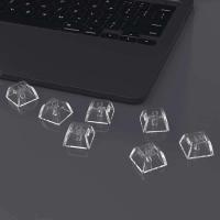 Clear XDA Keycap Blank Game Transparent Crystal Keycaps 1.75u for Switches 1PCS JIAN - details 1