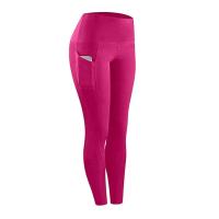 Body de gimnasio de entrenamiento push-pull de cintura alta con bolsillo lateral para mujer, pantalones deportivos para correr y yoga - details 18
