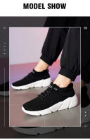 Zapatos deportivos informales para hombre, zapatillas ligeras Unisex, zapatillas de correr negras de malla transpirable para exteriores, zapatillas deportivas para correr y tenis - details 7