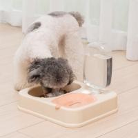 Dispensador de agua de comida de Gato de plástico, gran capacidad, desmontable, botella de fuente para mascotas, cuenco portátil engrosado - details 9