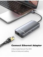 Cable Ethernet CAT 8 40Gbps 2000MHz RJ45 Red LAN Patch Cord Plano Para Modem Router PS 5/4 10m 15m 20m 30m 50ft 100 Pies - details 5