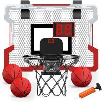Mini Canasta de Baloncesto para Niños Tableros de Baloncesto con 3 Pelotas, Bomba, Iluminación, Puntuación Automática - details 27
