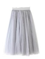 MULHERES Falda elegante y esponjosa para mujer Falda de princesa Falda de organza - details 1