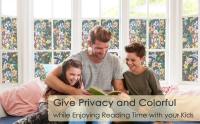 Privacidad Magnolia ventana película pegatinas no adhesivas estáticas Cg vidrio pegatinas sol UV bloqueo calor - details 0