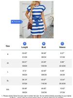 Elegante Vestido de Largo con Rayas de Cuerda Redonda Moda Casual para Mujeres 2025 - details 0