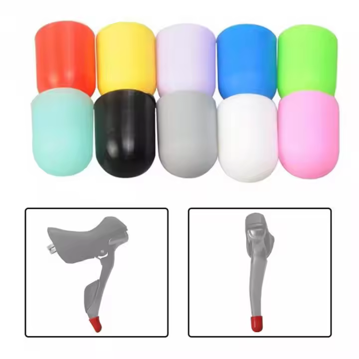 Funda antiarañazos para cabeza de bicicleta de carretera, cubierta protectora para palanca de cambios, protectores de palanca de freno, palanca de cambios de bicicleta - 1