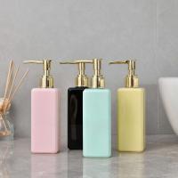 Dispensador de jabón de 250 ml, botella cuadrada de plástico para baño, champú, plato de cocina, contenedor de desinfectante para manos - details 0