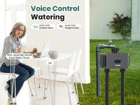 Inoma-puerta de enlace con temporizador de agua automático, sistema de riego de jardín con doble manguera, programador de aspersores remoto, compatible con Alexa - details 9