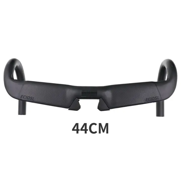 Manillar de fibra de carbono T1000, manillares deportivos para bicicleta, barra de caída Aero, accesorios para bicicleta de carretera, 31,8x400/420/440mm - 1