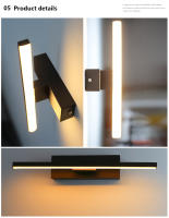 Candelabro de pared para decoración del hogar, lámpara de cabecera de dormitorio nórdico, luz de pared interior ajustable, CA 110/220V, accesorio de iluminación para comedor - details 8