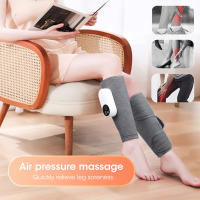 Masajeador de piernas y pantorrillas, máquina de presoterapia por presión de aire, dispositivo de compresa caliente, relajación muscular, promueve la circulación sanguínea, alivia el dolor - details 2