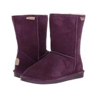 Botas de nieve de invierno para mujer, caja de embalaje de piel de imitación de piel de vaca circular antideslizante hasta el tobillo cálido - details 0