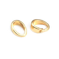 7x3,5 MM 6x4MM 7x5MM 9x4MM 18K Color oro latón dijes conector colgantes cierres suministros para fabricación de joyas accesorios Diy - details 13
