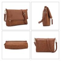 Hombro para mujer maravillosos bolsos cruzados de moda sólidos bolso minimalista de cuero PU para el trabajo CT30080 mochila de lujo de alta gama - details 6