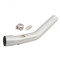 Escape de Escape de Motocicleta Yamaha XTZ700 Pipe de Enlace Medio Modificado de Acero Inoxidable - details 4
