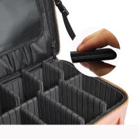 Bolsa de cosméticos de gran capacidad para maquillaje para mujer, estuche de herramientas para salón de belleza, tatuajes, Nail Art, novedad - details 2