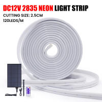 Luz de neón impermeable IP67, lámpara Solar de 12V, 120LED/M, tira de neón de 3000K, 6000K, blanco, rojo, verde, azul, cinta Flexible de luz LED - details 1