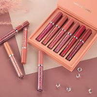 Juego de brillo de labios para mujer, lápiz labial mate, maquillaje de esmalte de labios impermeable de larga duración, Kit de brillo de labios Nude, taza antiadherente, 6 colores - details 32