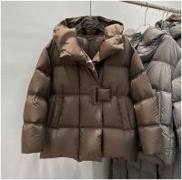 Chaqueta de Plumífero de Pato Blanco Janveny Invernal Abrigo de Moda Cálido y Suelto para Mujeres - details 1