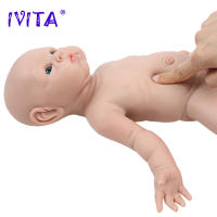 Muñeca de Bebé Renacida de Silicona IVITA 18.5 pulgadas, 3.29kg, Muñeca Realista para Niñas - details 14