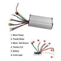 Kit de controlador plegable para patinete eléctrico, juego de acelerador y Acelerador de freno con pantalla LCD, 36V y 350W - details 7