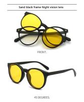 6 en 1 hombres personalizados mujeres polarizadas ópticas imán magnético gafas de sol Polaroid Clip en marco de gafas de sol - details 15
