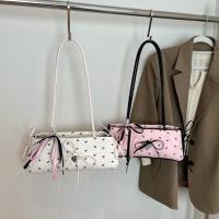Bolso de hombro con lazo francés que combina con todo, bolso de mano francés para ir al trabajo, bolso con cremallera para axila, bolso de ocio para mujer - details 4
