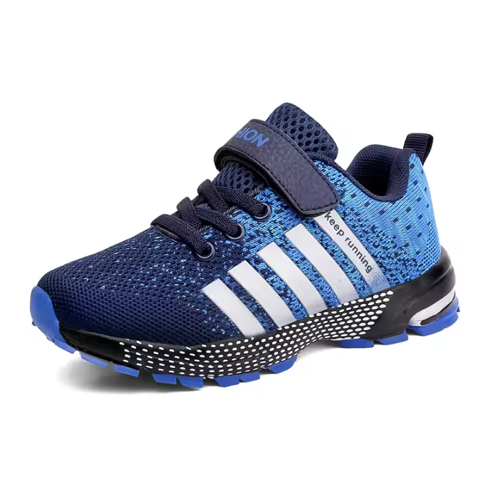 Zapatillas de deporte transpirables para niños y niñas, zapatos de tenis deportivos antideslizantes, zapatillas ligeras y cómodas para correr - 1