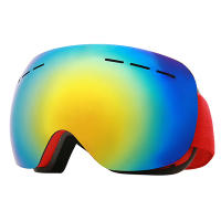 Gafas de esquí de doble capa UV400 antivaho, máscara de esquí grande, gafas de nieve para Snowboard, deportes al aire libre, gafas de esquí - details 0