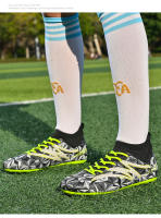 Zapatos de fútbol de alta calidad para hombres, botas de fútbol de camuflaje, zapatos de entrenamiento profesionales para jóvenes, zapatillas de fútbol al aire libre - details 20