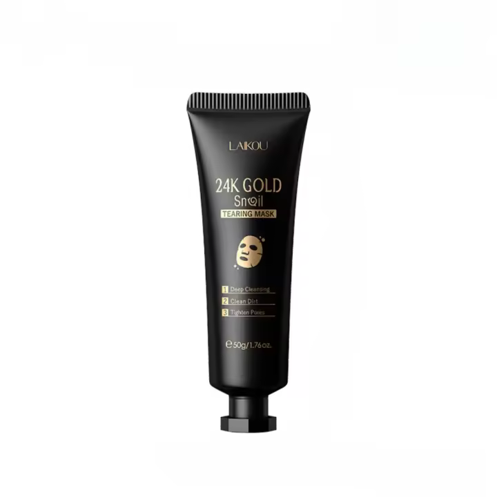 Mascarilla de Caracol de Oro de 24K (50g), Antiarrugas Y Volumen, antiedad, Hidratante, Orgánico, Antiojeras - 1