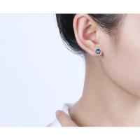Pendientes de Topacio Misterioso SILVERCHAKRA para Mujeres Joyería Fina Vintage con Piedra Preciosa de Plata 925 Regalo para San Valentín - details 8