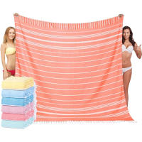 Manta de toalla de playa turca gigante, manta extra grande, manta bohemia, manta extra grande, secado rápido, suave, fina, sin arena, compacta, grande, sin arena, resistente a la arena, mujeres, hombres, adultos, regalo - details 10