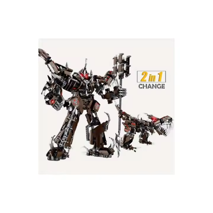 Juego de bloques de construcción modelo Moive Serie 2 en 1 para niños, juguetes de montaje, regalos de Navidad y Halloween - 1