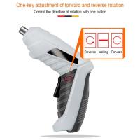 Mini Taladro Eléctrico sin Cable con Batería de 1300mAh Herramienta de Poder con Luz LED Recargable con Tornillo de Acero - details 2