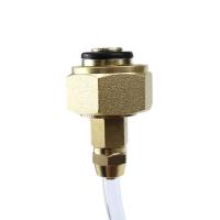 Adaptador de llenado de estufa para acampar al aire libre, con puerto de escape, convertidor, accesorios de acoplamiento de cilindro de gas de fondo plano - details 5