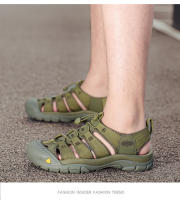 Sandalias de bolsillo con suela ligera para exteriores, de gran tamaño, sandalias de senderismo de verano para mujer, zapatos de playa para hombre - details 38