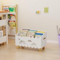 Estantería Infantil de Madera para Libros, Librería Montessori, Biblioteca, Baúl de Juguetes Infantiles, Mueble Organizador y Expositor de Libros Infantiles, para Dormitorio, Habitación de Niños, Sala de Juegos - details 17